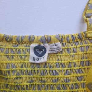 Yellow dress size small by Roxy